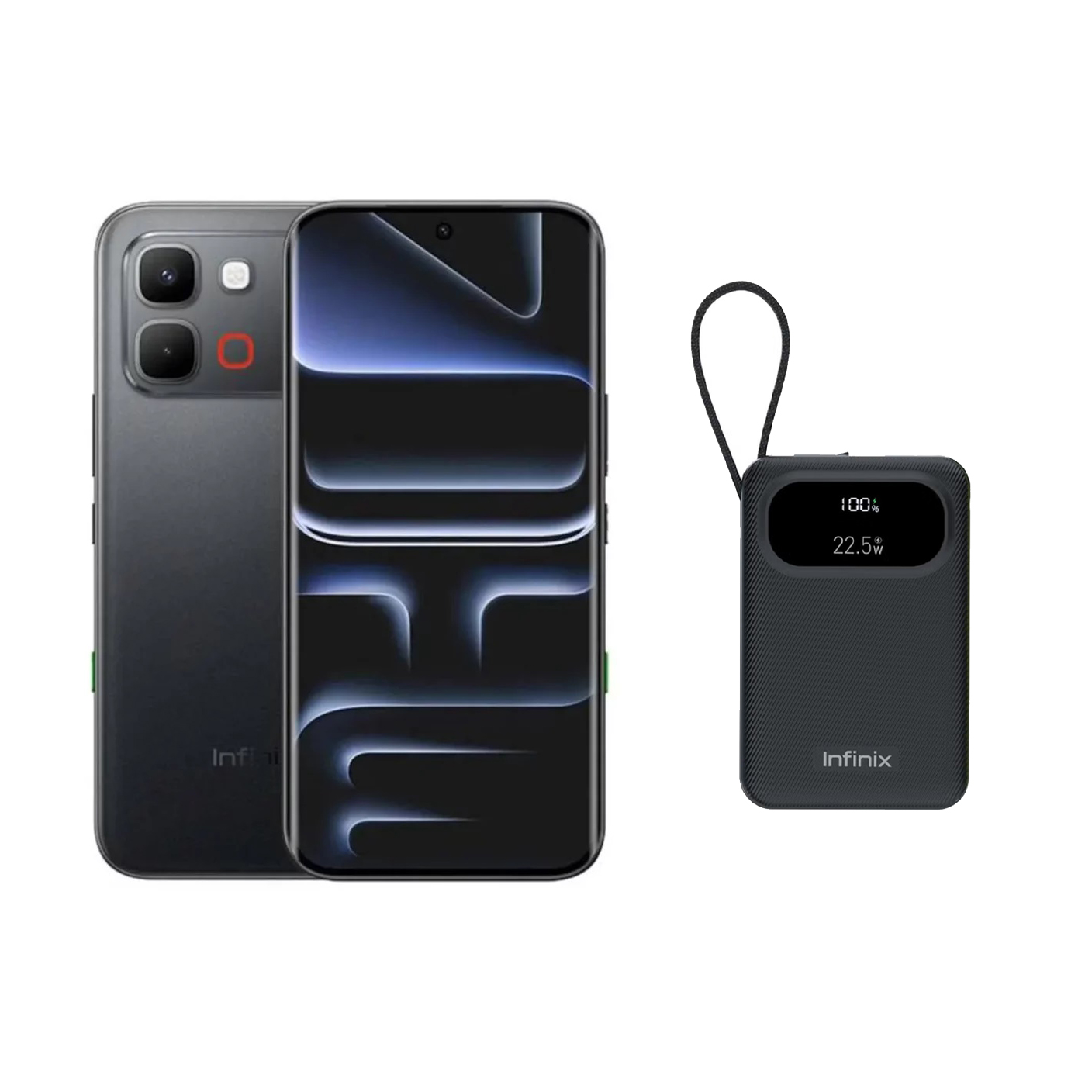 Infinix Note Edge , 256 GB , 8 GB , 5G , Dual-SIM - Shadow Black