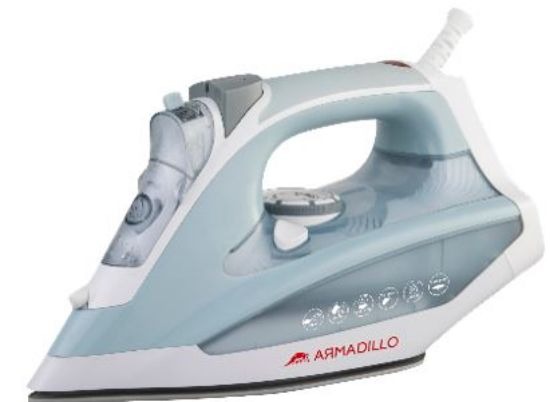 Armadillo Steam Iron , 2200 Watt , White Grey - ARM-SDA-IRN-GRY-0001