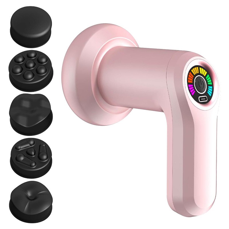 Generic Rechargeable Body Massager , Pink - YX-720
