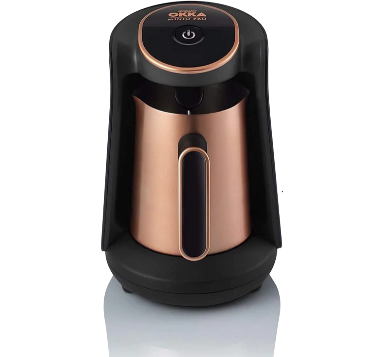 Arzum Okka Minio Pro Turkish Coffee Maker , 4 cups 4 Cups 480 Watt Brown Black - OK0010