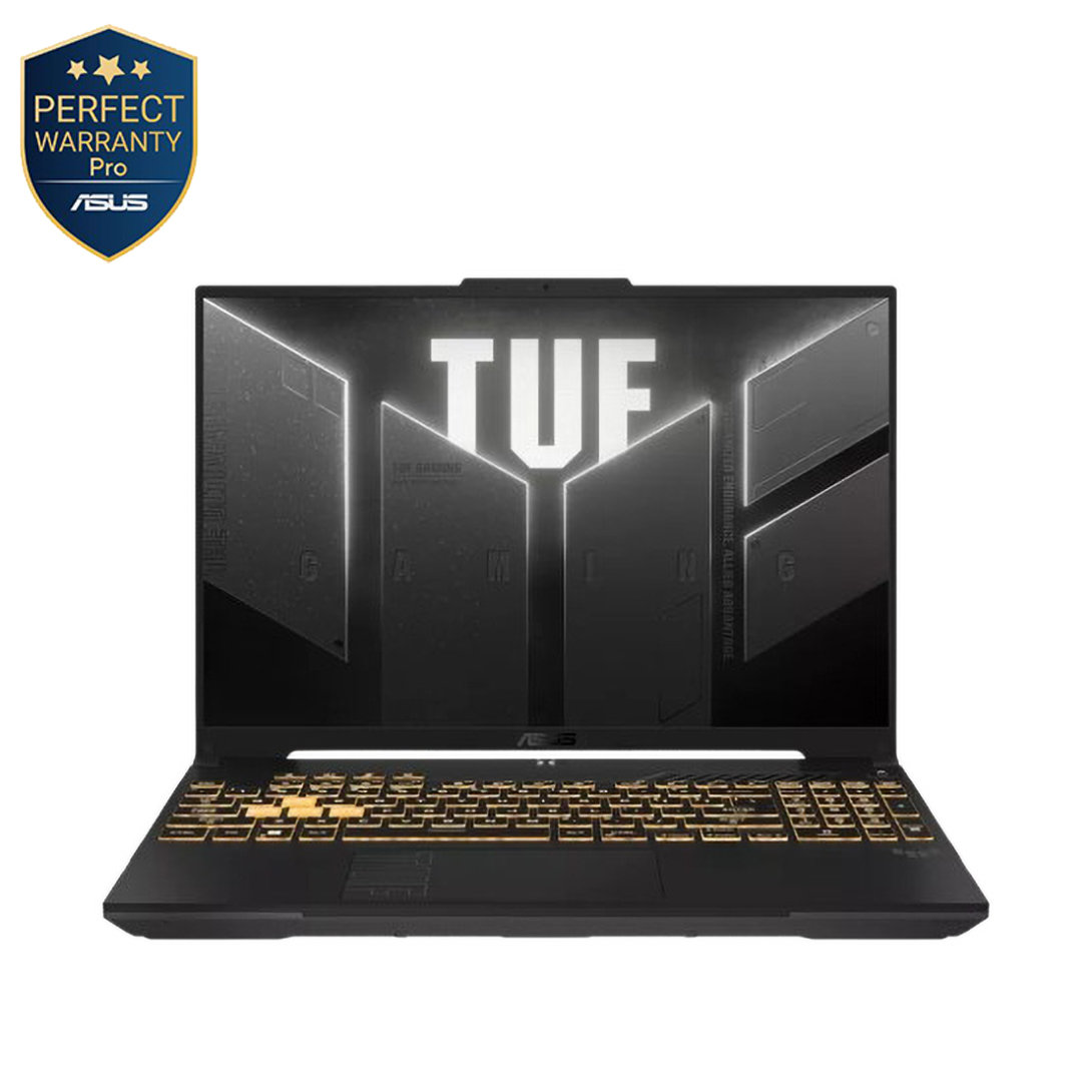 لاب توب اسوس تاف جيمنج F16 (2024) - FX607VJB ، معالج انتل كور 5 210H 16 بوصة ، هارد 512 جيجا بايت SSD ، رام 16 جيجا بايت ، كارت شاشة انفيديا جي فورس RTX 3050 ،ويندوز 11 - رمادي ميتشا