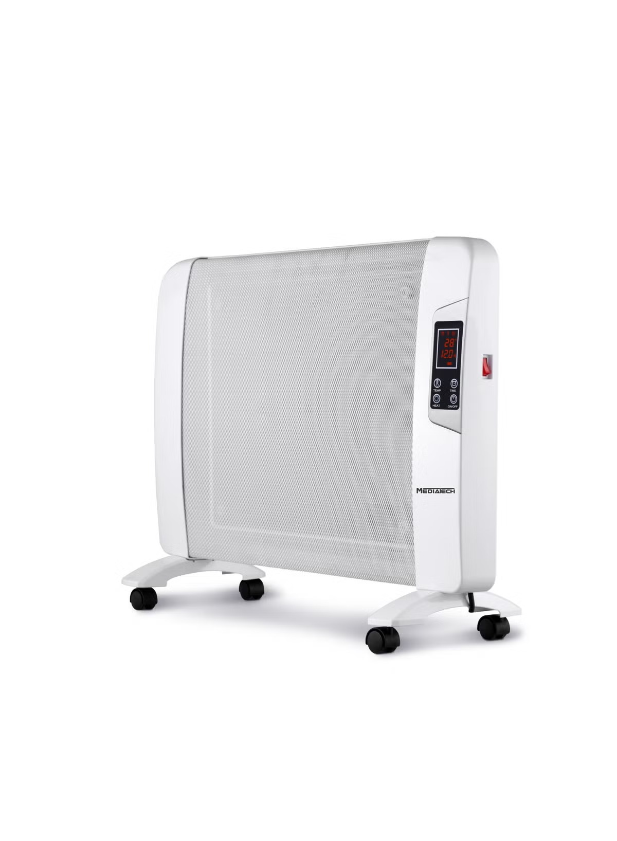 Mediatech Mica Heater Electric Heater , 2000 Watt White