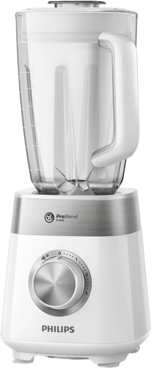 Philips Series 5000 Countertop Blender 1.5 Liter 800 Watt White - HR2224/00
