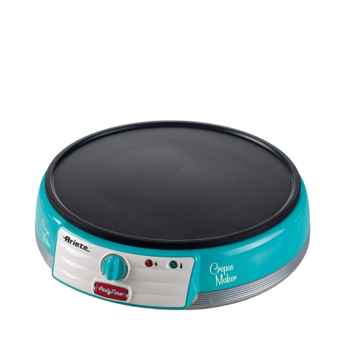 Ariete Party Time Electric Crepe Maker 1000 Watt Light Blue - 0202