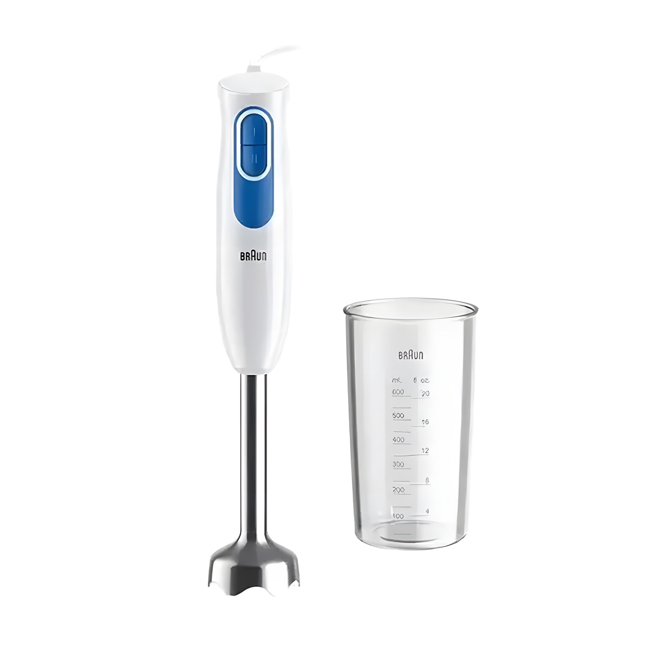Braun MultiQuick Hand Blender, 600ML- MQ20001MWH 