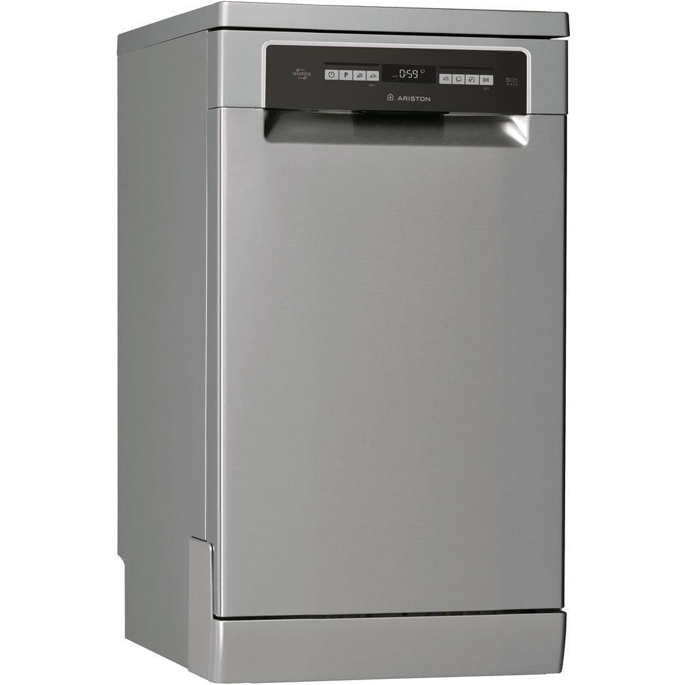 Ariston Dishwasher , 10 Persons Inverter Motor Silver - LSFO 3T223 W X