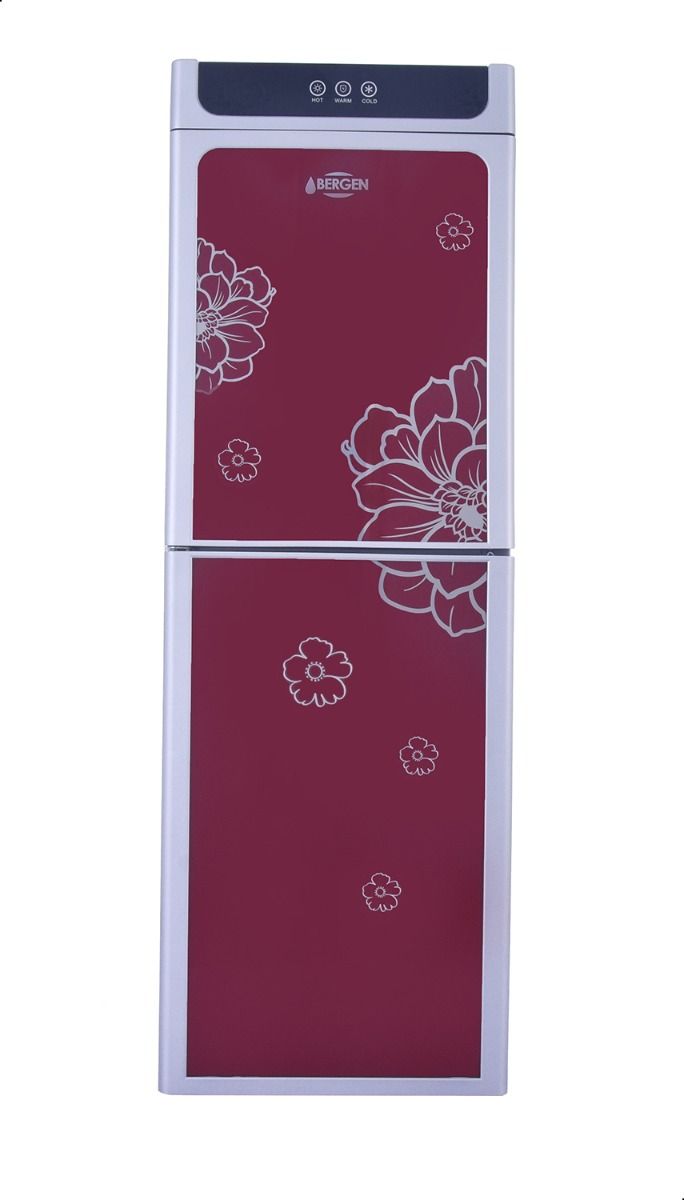 Bergen Hot & Cold Top Loading Water Dispenser , 2 Tabs Red - BYB87