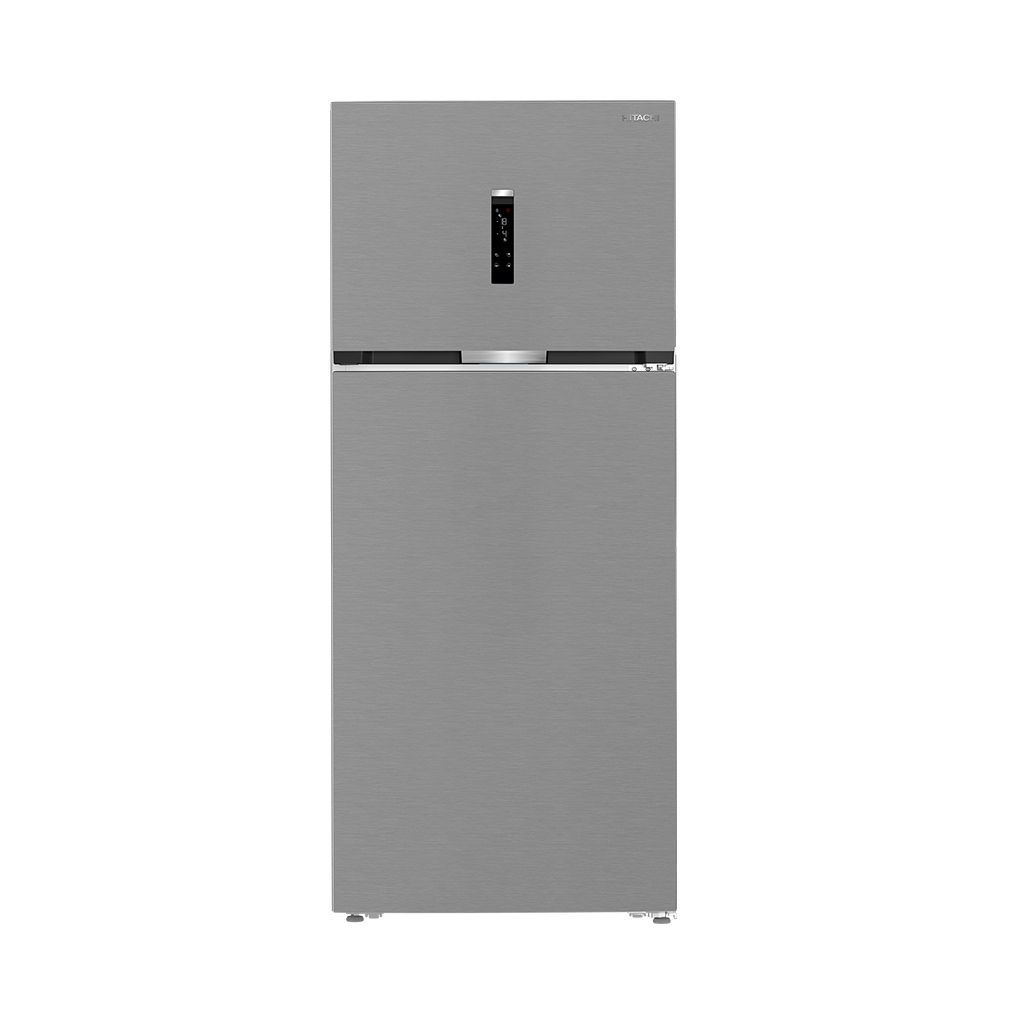 Hitachi NoFrost Top Freezer Refrigerator , 557 Liter Inverter Motor , Inox - V590EY2R