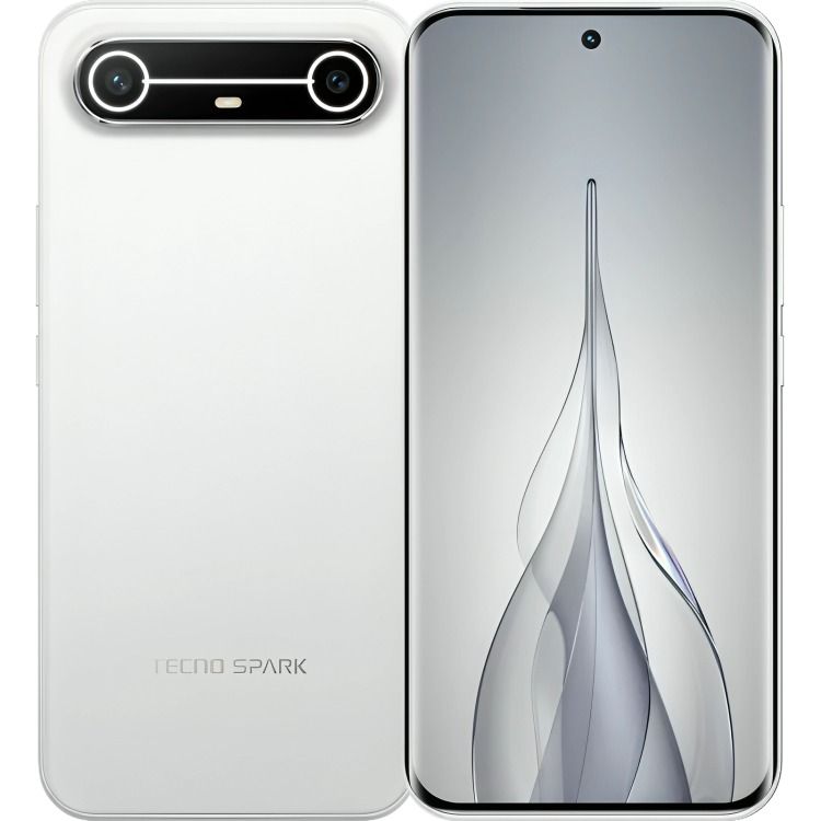 Tecno Spark Slim , 256 GB , 8 GB , 4G , Dual-SIM - Slim White