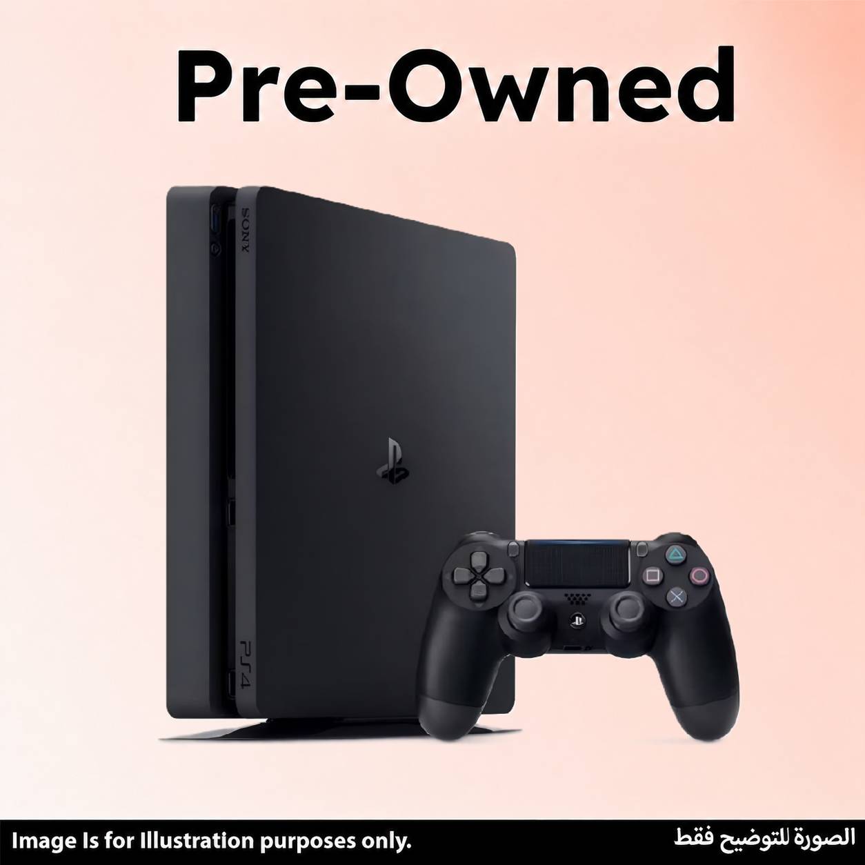 Sony PlayStation 4 Slim Pre-Owned, with 1 controller