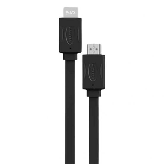 Sia Flat Plastic HDMI Cable, 3 Meters