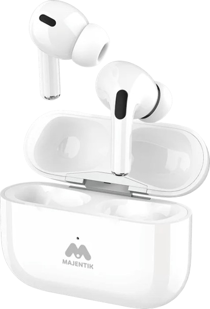Majentik Buds Pro Earbuds , White