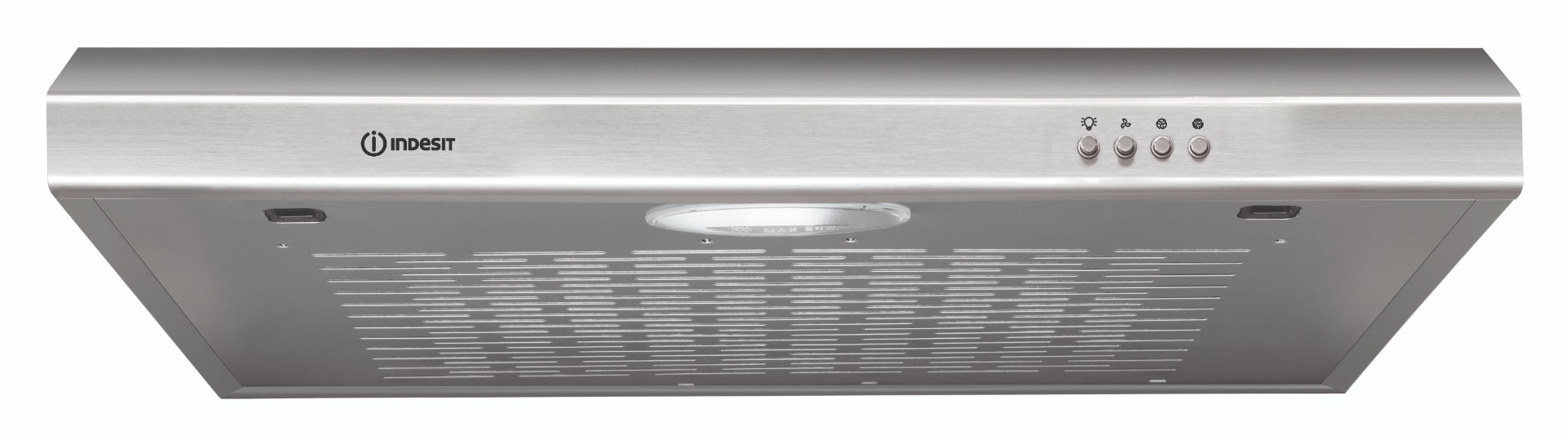 Indesit Built-In Flat Hood , 60 Centimeter , Stainless Steel - ISLT 65 LS X