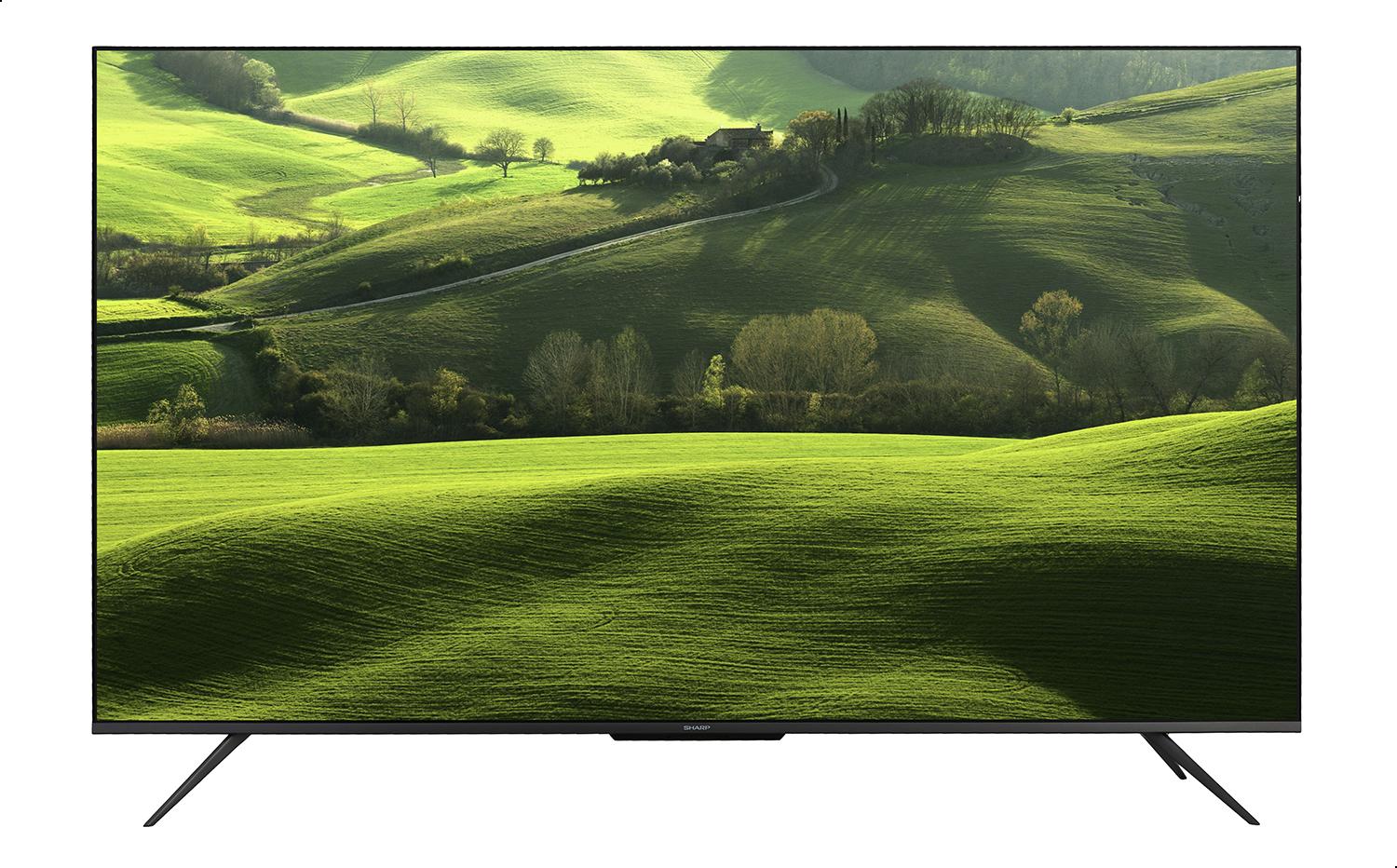 Sharp 65 Inch Smart TV , 4K UHD LED Built-In Receiver - 4T-CDL6EX