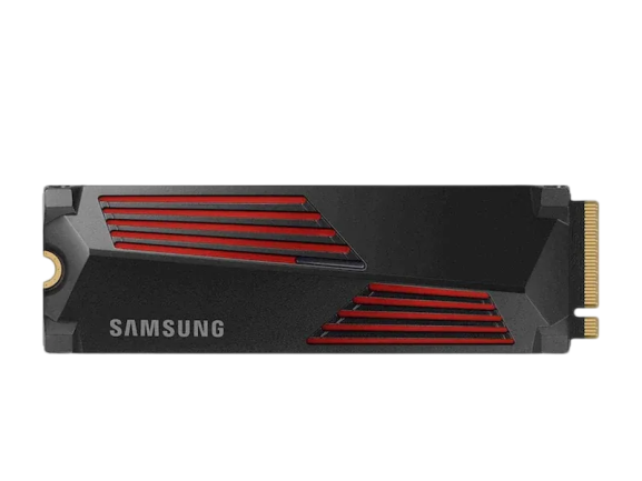 هارد SSD داخلي  سامسونج 990 برو  w/ هيتسينك، واجهة M.2 2280، موديل MZ-V9P1T0CW 