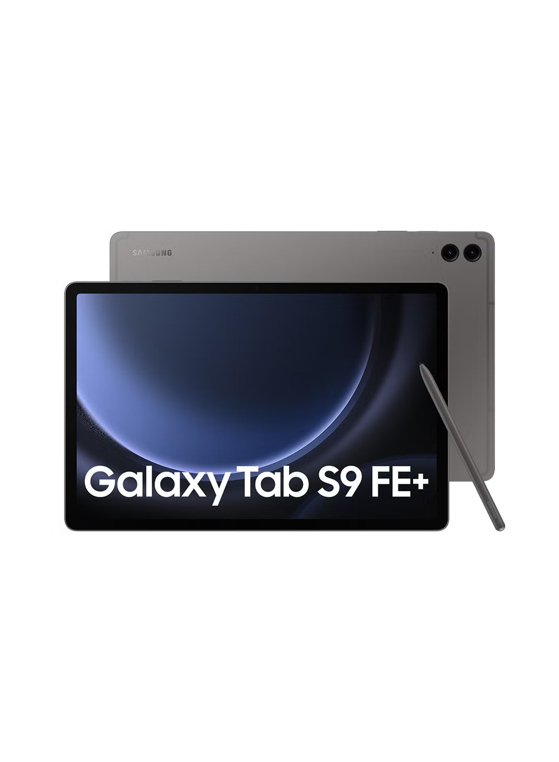 Samsung Galaxy Tab S9 FE Plus Tablet , 128 GB , 8 GB , 5G , Dual-SIM , Gray