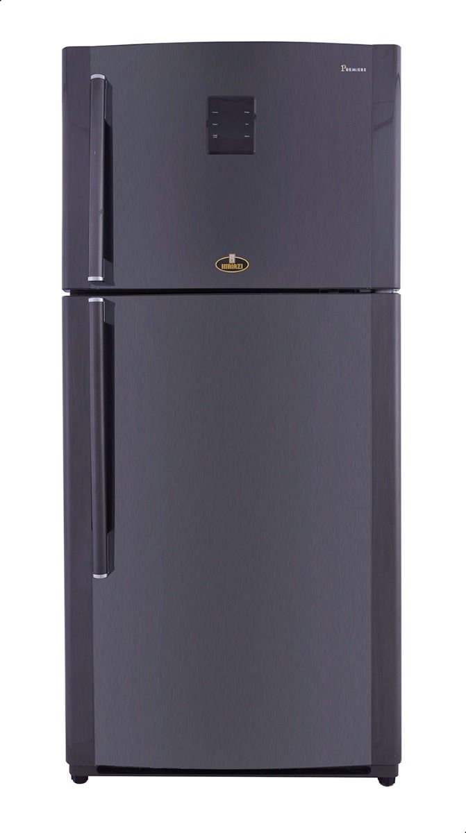 Kiriazi NoFrost Top Freezer Refrigerator , 690 Liter , Black - KHN690L