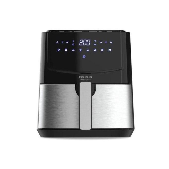 Taurus 5S Digital Air Fryer , 5 Liter , 1450 Watt Black Silver