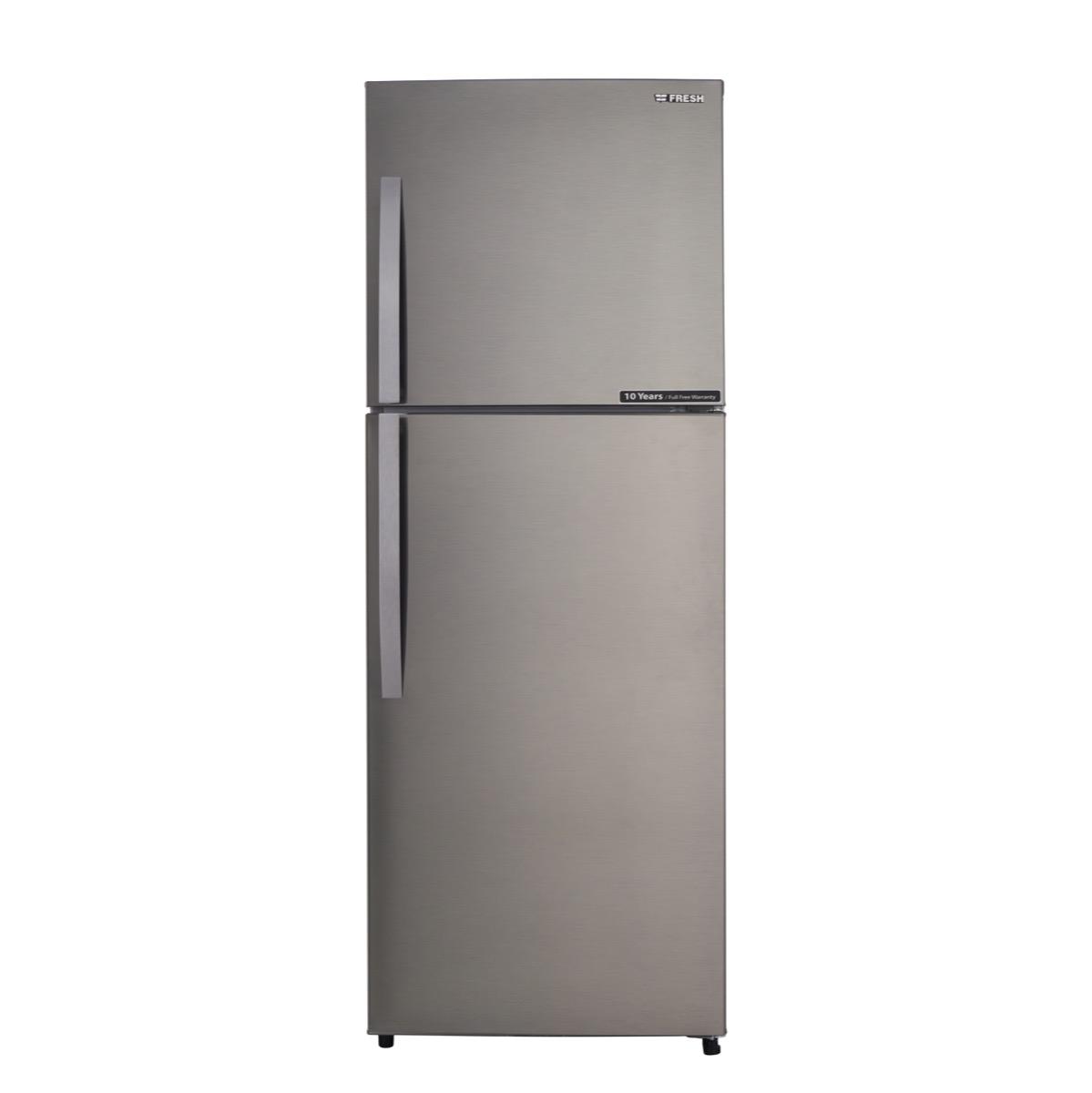 Fresh NoFrost Top Freezer Refrigerator , 397 Liter , Silver - FNT-B470 KT