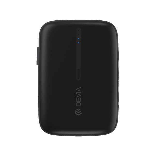 Devia Kintone Series Wired Power Bank , 10000 mAh 3 Ports , Black , MP30