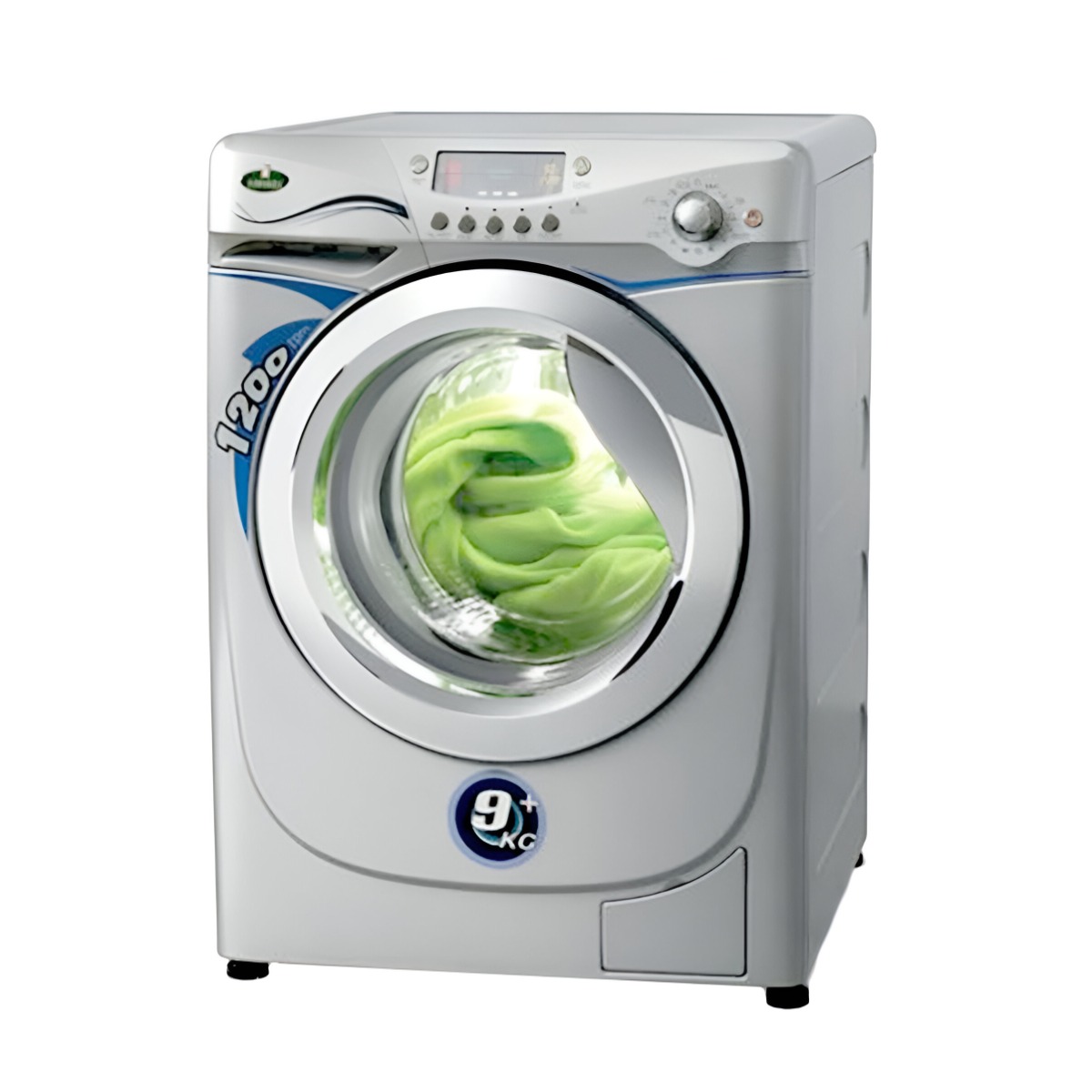 Kiriazi Front Load Washing Machine , 9 kg , Gray - KW1209