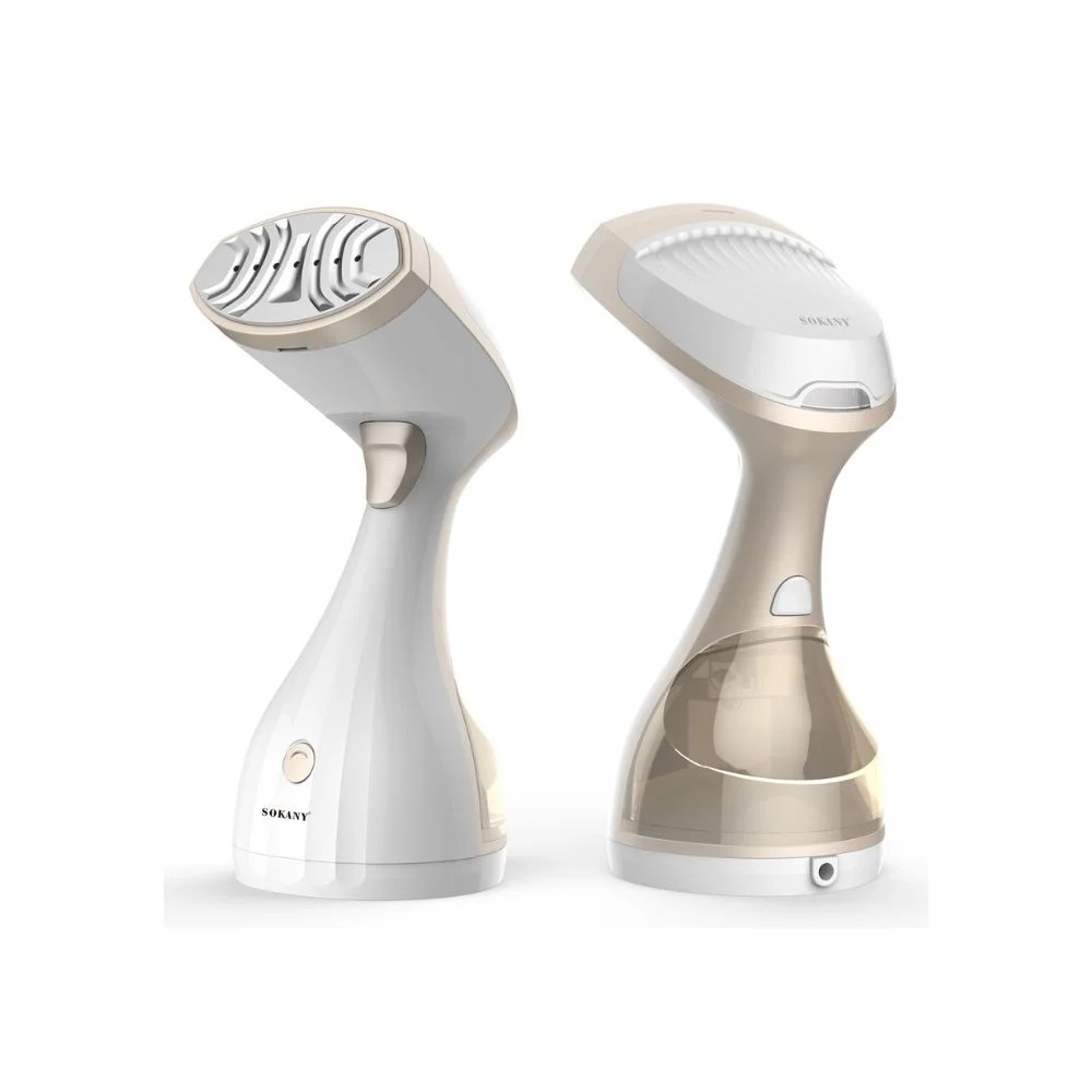 Sokany Electric Handheld Steam Iron , 1500 Watt White Gold - SK-3067