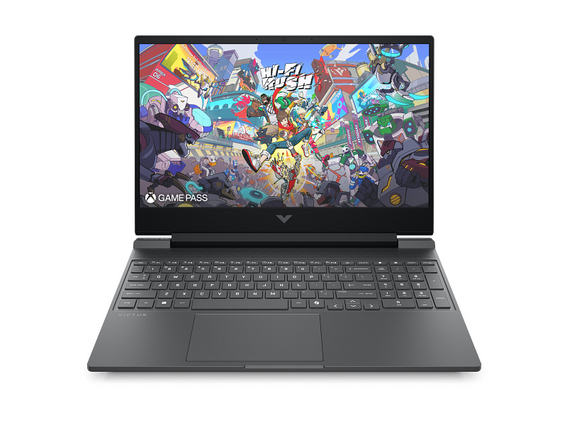 Hp Victus Gaming Laptop 15-fa2093ne D2LH7EA Gaming Laptop ,Intel Core i7-13650HX 15.6 Inch ,1 Terabyte SSD ,16 GB ,NVIDIA GeForce RTX 4050 ,Windows 11 - Mica Silver