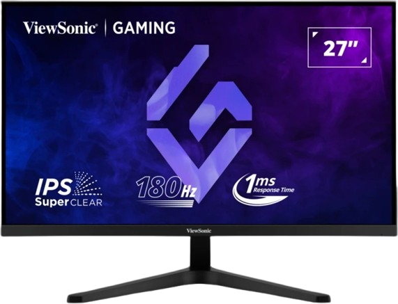 Viewsonic 27 Inch FHD Gaming Monitor , 180 Hertz 1 Millisecond , Black - VX27G1-HD