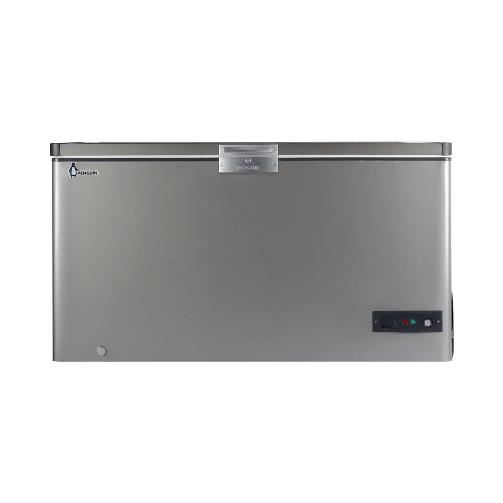 Penguin Defrost Defrost Chest Deep Freezer , 505 Liter , Silver - ES571-L