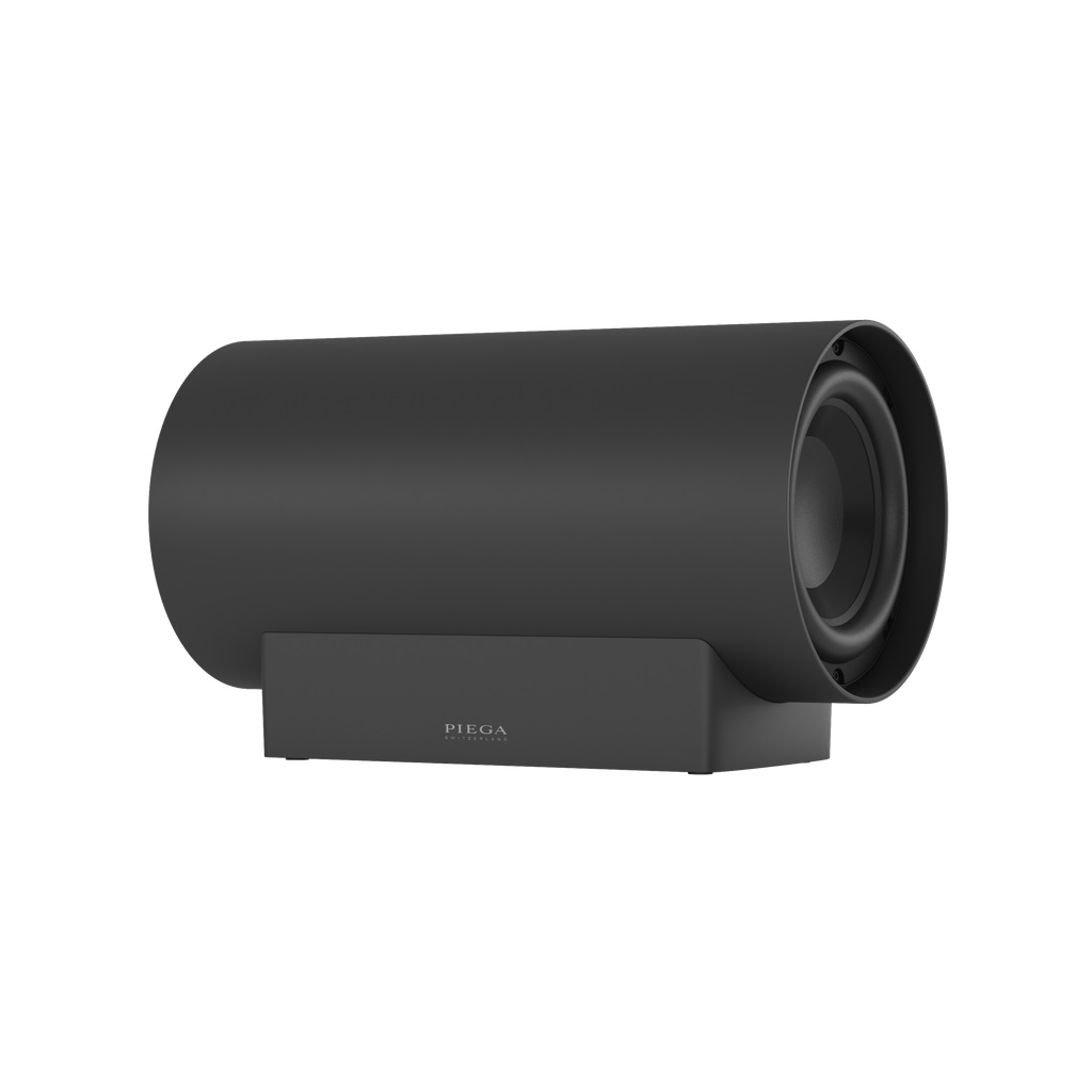 Piega Sub Medium Wireless RX Wired and Wireless Wired and Wireless Subwoofer , Number of Units Units , Black