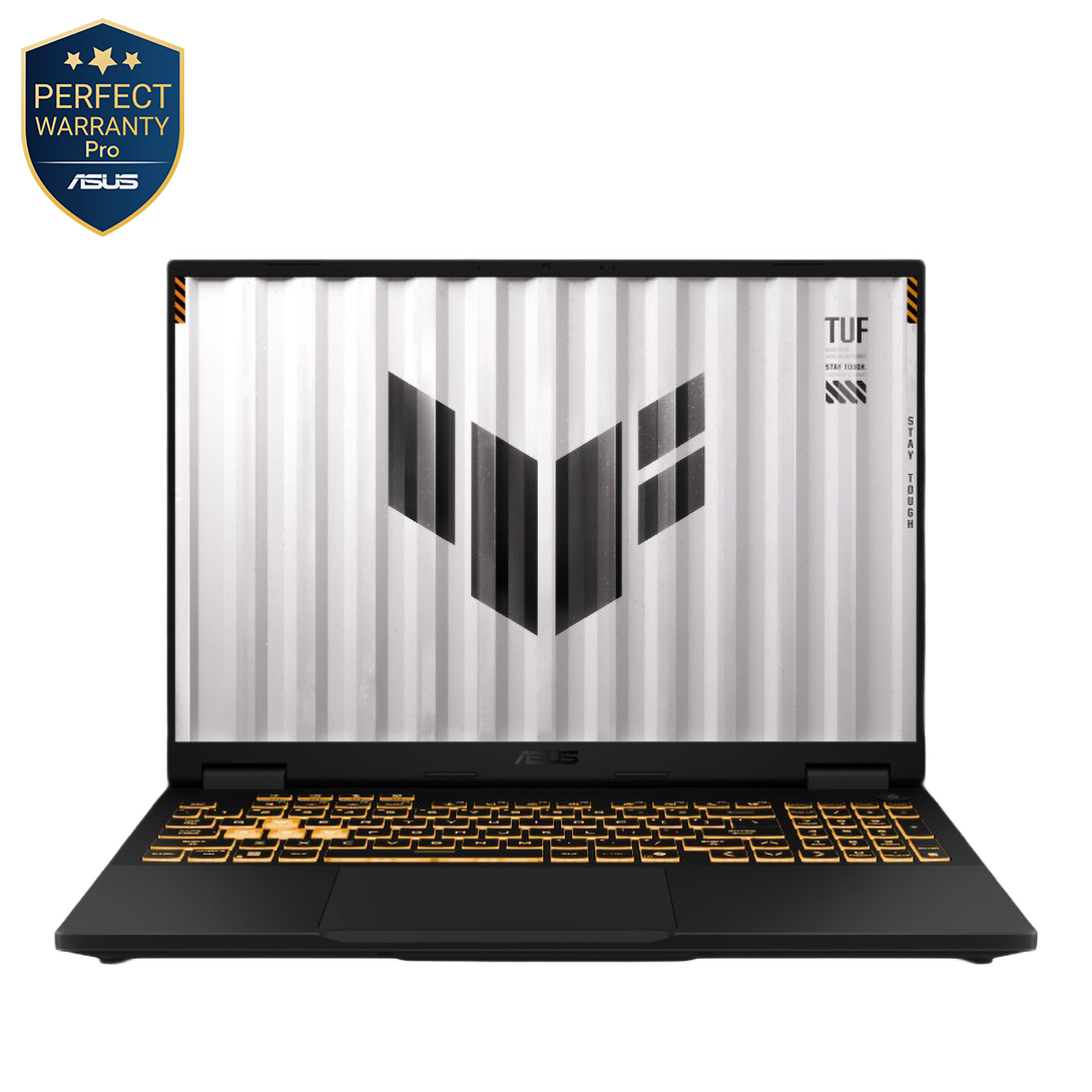 Asus TUF Gaming F16 2025 FX608JMR-RV017W Laptop ,Intel Core i7-14650HX 16 Inch ,1 Terabyte SSD ,16 GB ,NVIDIA GeForce RTX 5060 ,Windows 11 - Jaeger Grey