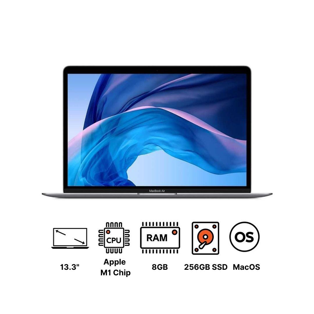 Apple MacBook Air 2020, M1 Chip with 8 Core CPU, 8 Core GPU, 256GB
