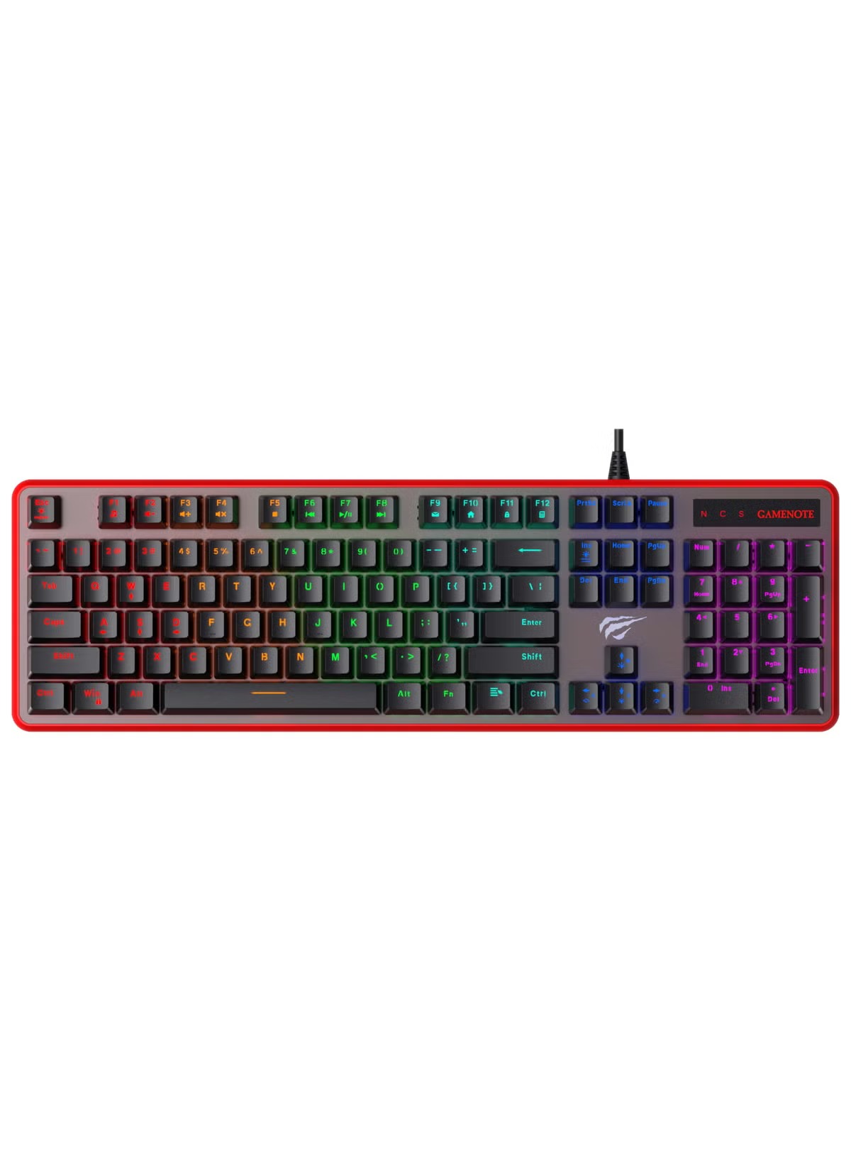 Havit Wired , Ochre Red - KB870L