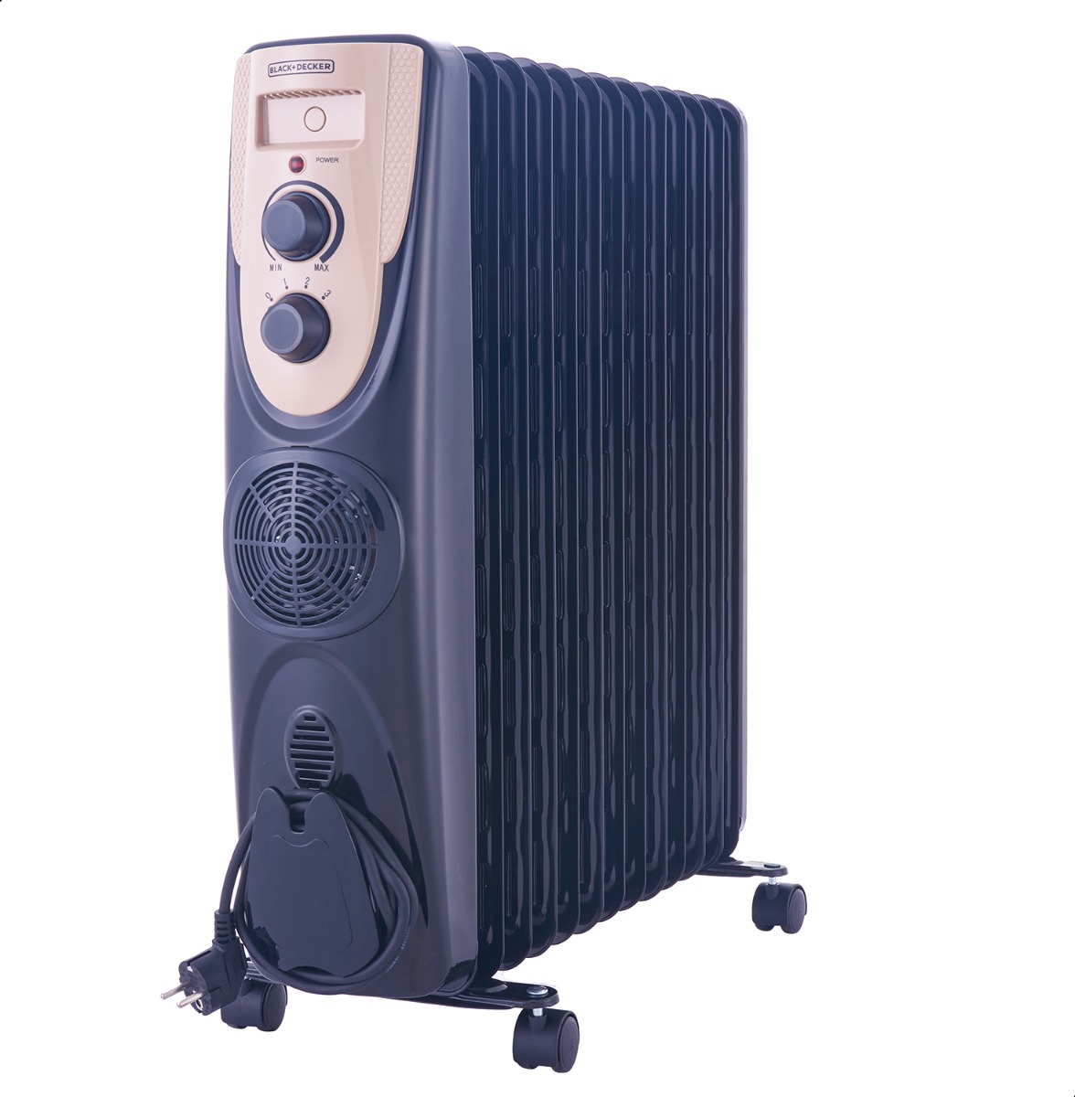 Black + Decker Oil Heater, 13 Fins - OR013