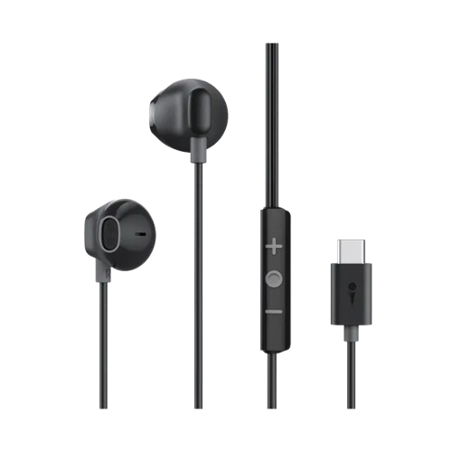 Oraimo Halo Airy Wired Earphones , Black - OEP-650
