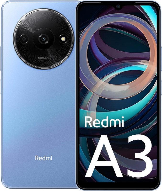 Xiaomi Redmi A3, 128GB, 4GB, 4G LTE, Dual SIM- Star Blue | B
