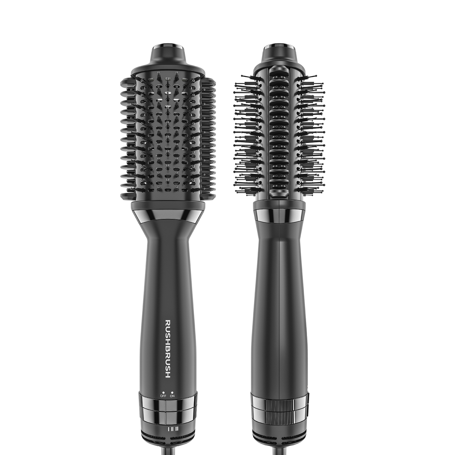 Rush Brush VS1 Plasma Hair Styling Brush 1000 Watt , Black