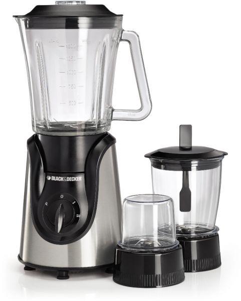 Black + Decker Countertop Blender 600 Watt Black