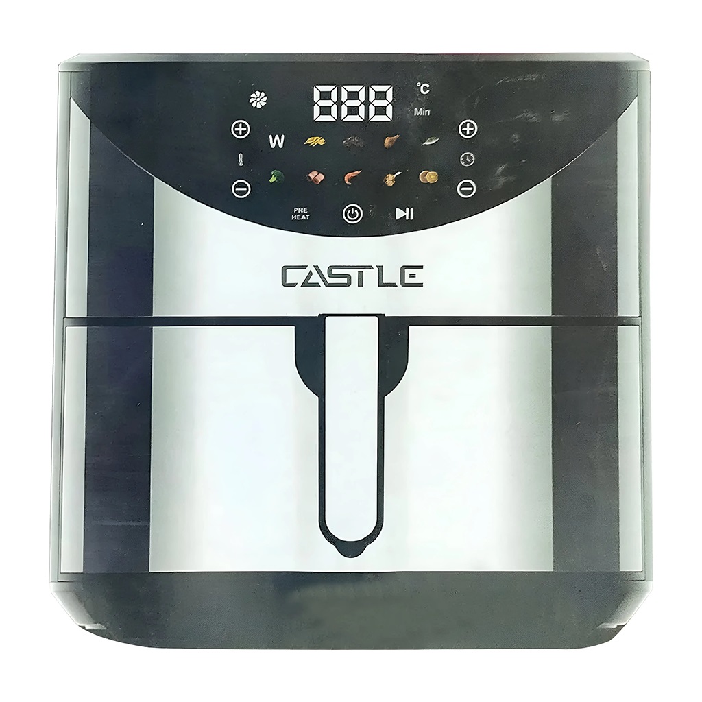 Castle Air Fryer , 10 Liter Silver - AFS1210