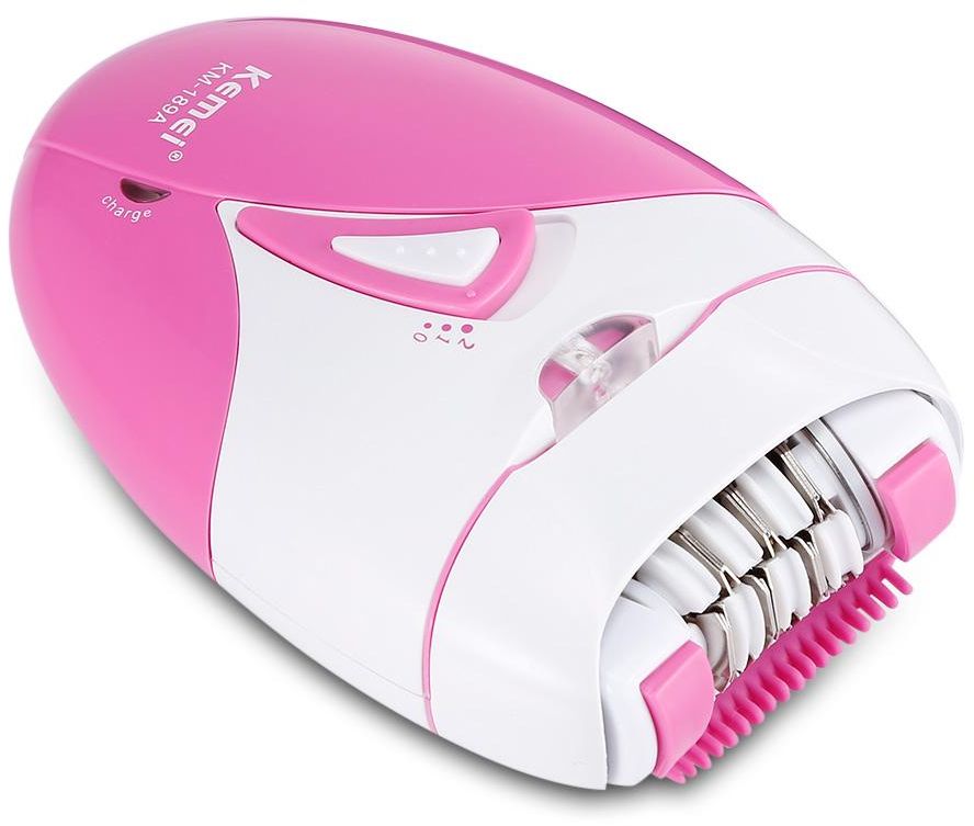 Kemei Epilator White Pink - KM-189A