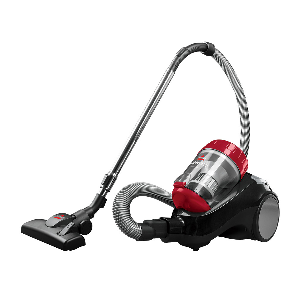 Bissell Clean View Canister Vacuum Cleaner Red Black - 1994K