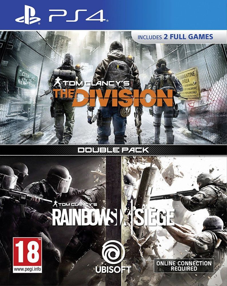 Tom Clancy's The Division, And Rainbow Six Siege, Double PackGame