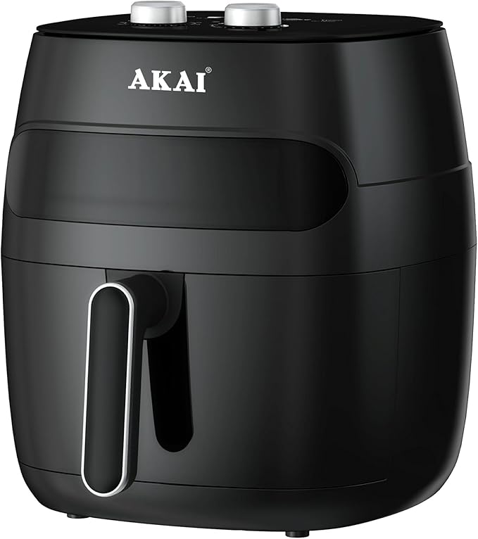 Akai Essential Digital Air Fryer , 5.5 Liter Black - AK-200M-BK