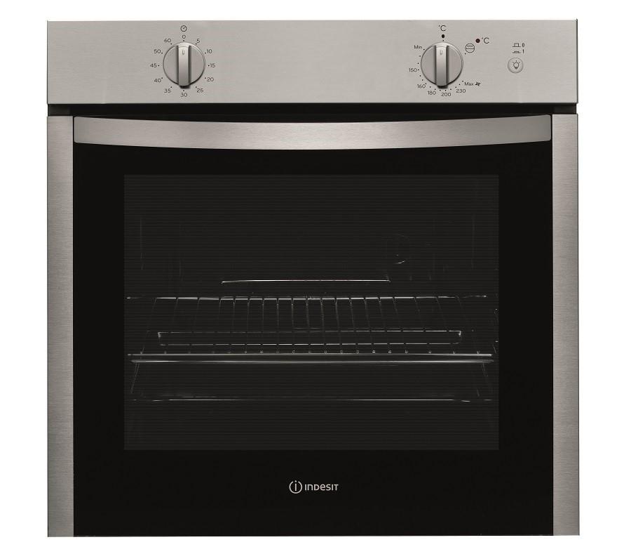 Indesit Built in Oven 71 Liter , Stainless Steel - IGW324IX