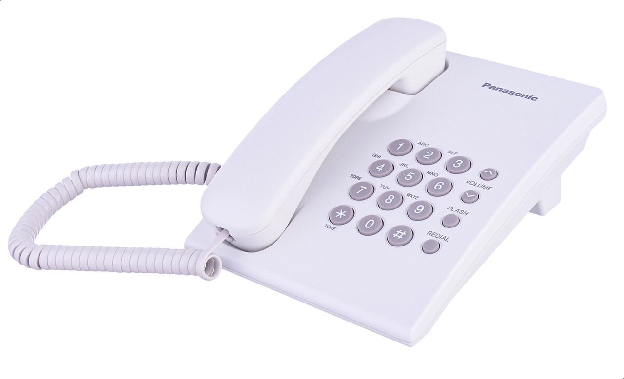Panasonic Wired Telephone - KX-TS500FX-W