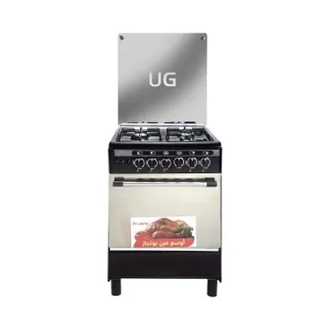 بوتاجاز غاز يونيون غاز بريستيج ، عدد 4 شعلة ، اسود - UG-55 - BB