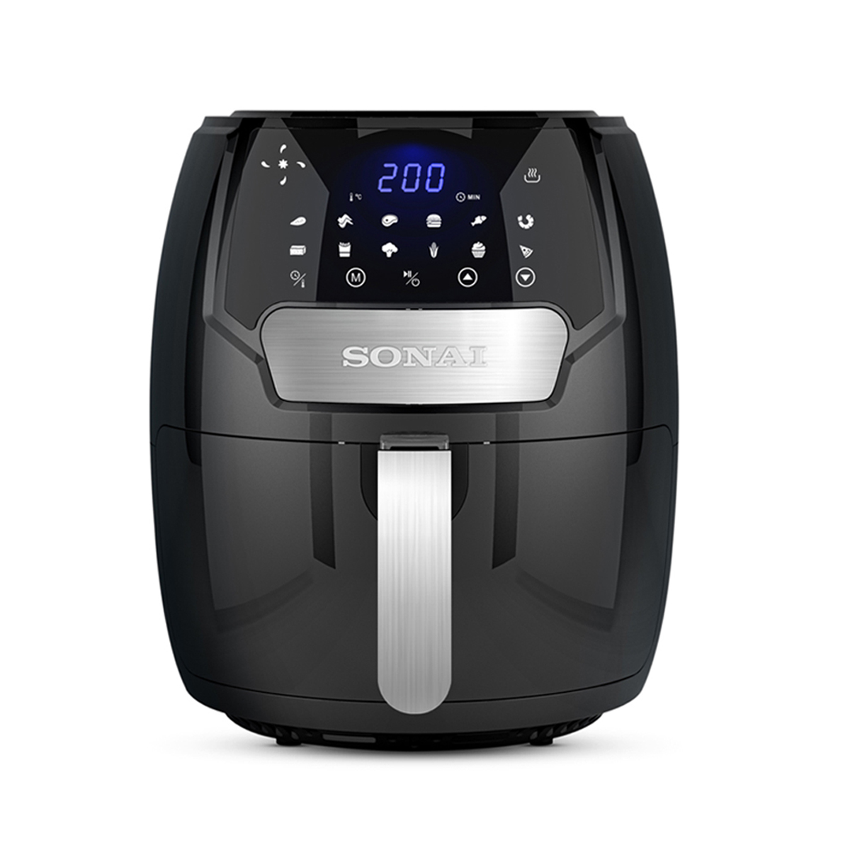 Sonai Cook Master Air Fryer , 4 Liter , 1500 Watt Black - SH-311
