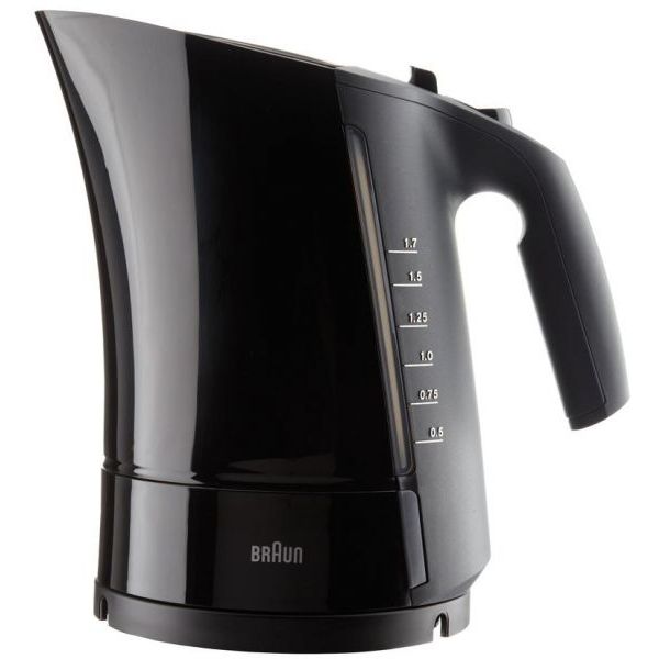 Braun MultiQuick 3 Electric Kettle , 1.7 Liter 2280 Watt , Black - WK 300
