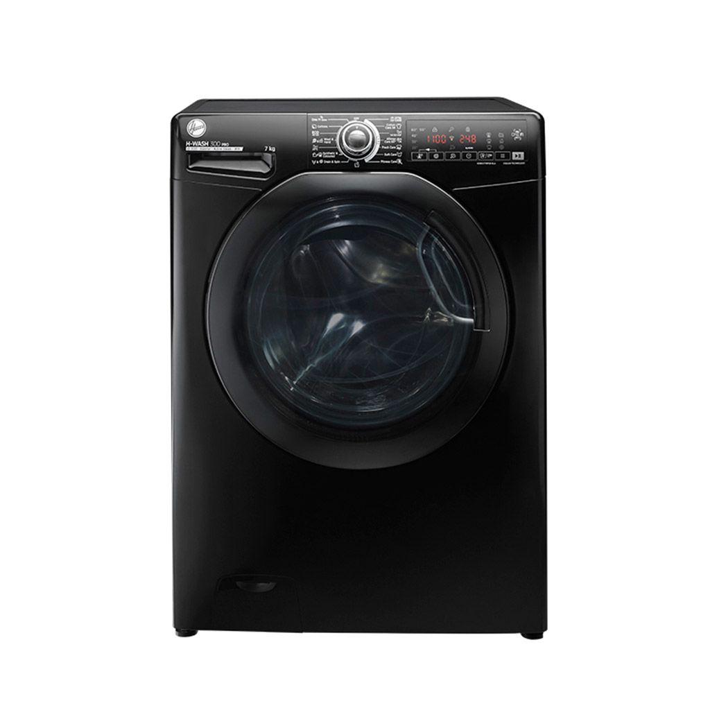 Hoover H3WS17TMF3B-ELA Inverter Front Load Washing Machine , 7 kg , Black