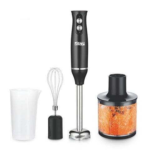 Dsp 4 in 1 Hand Blender with Attachments 500 Watt Black - KM1093